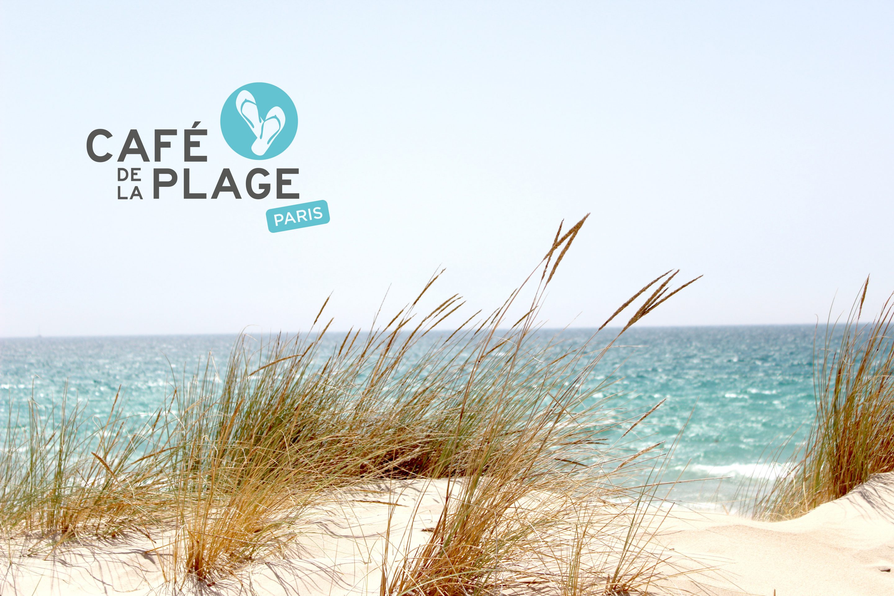 Logotype Café De La Plage Petipeu